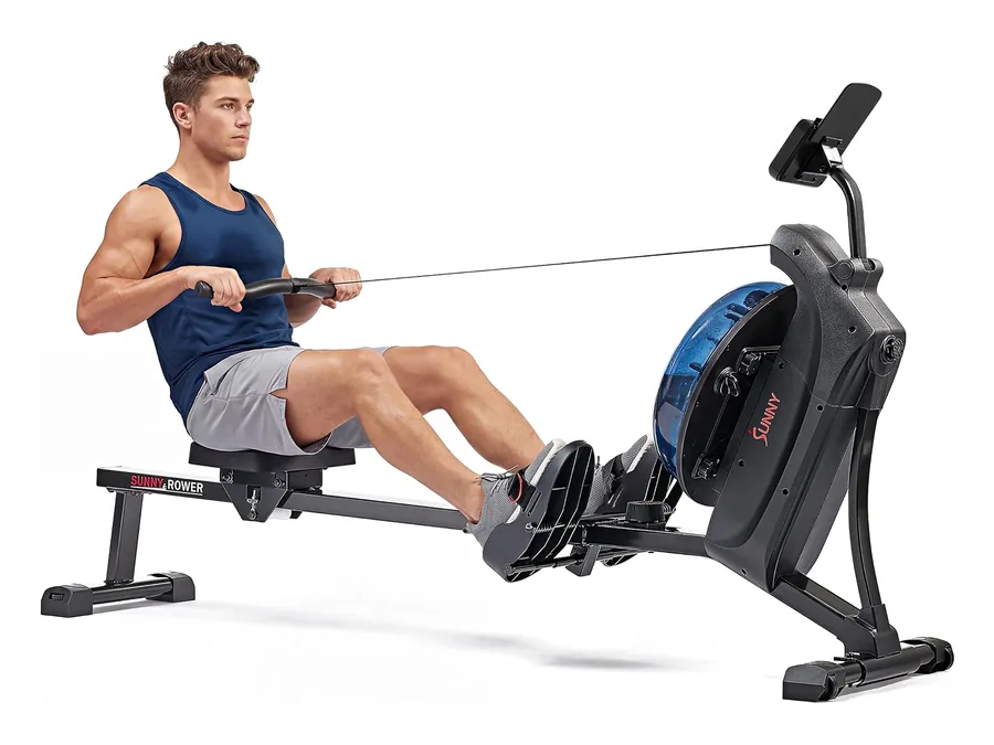 Sunny Health & Fitness SF-RW522017 de doble resistencia (agua + magnética)